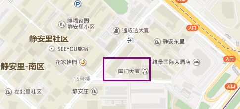 国门大厦地图
